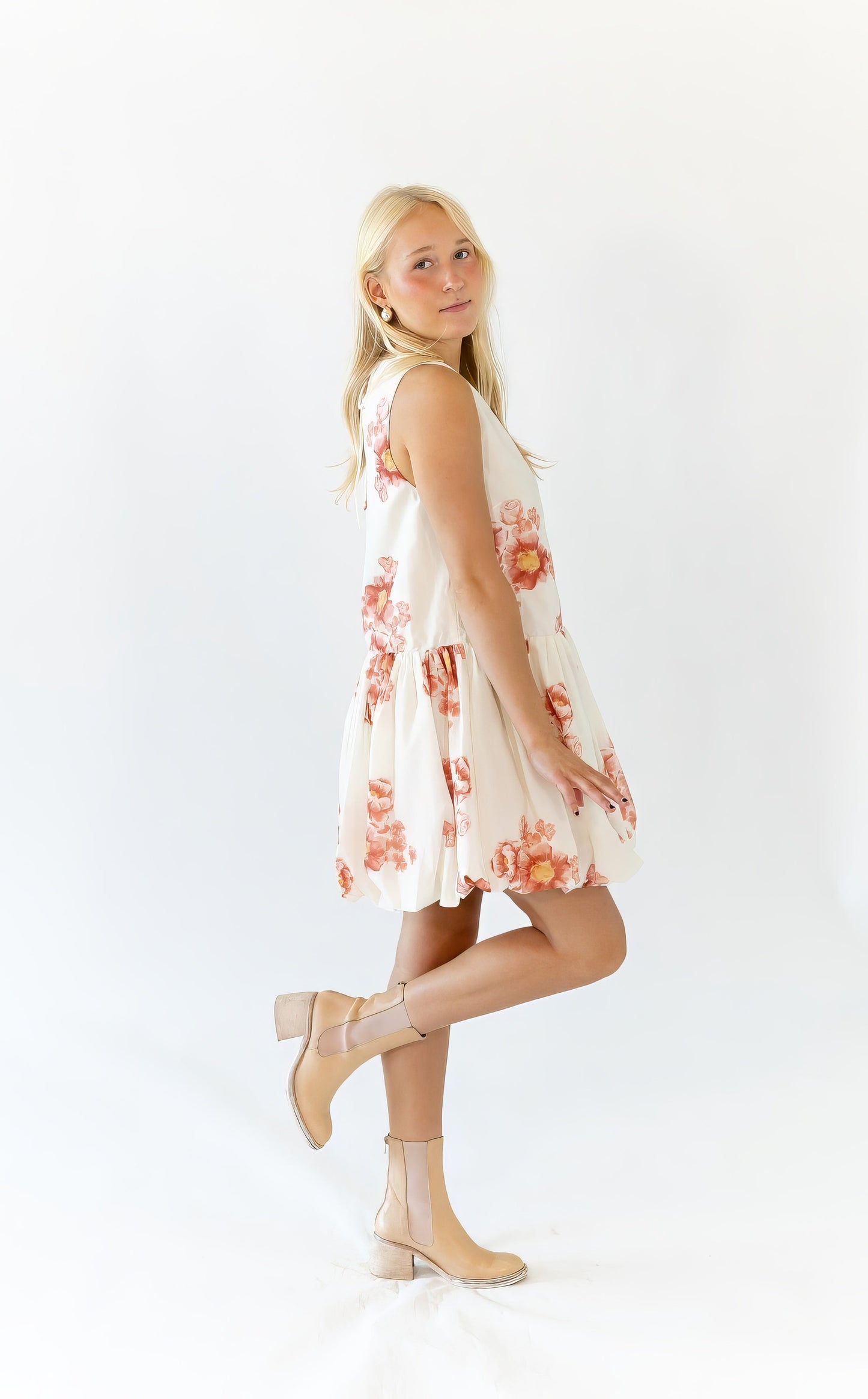 Fielding Bubble Skirt Floral Dress