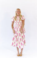Tabbie Floral Midi Dress
