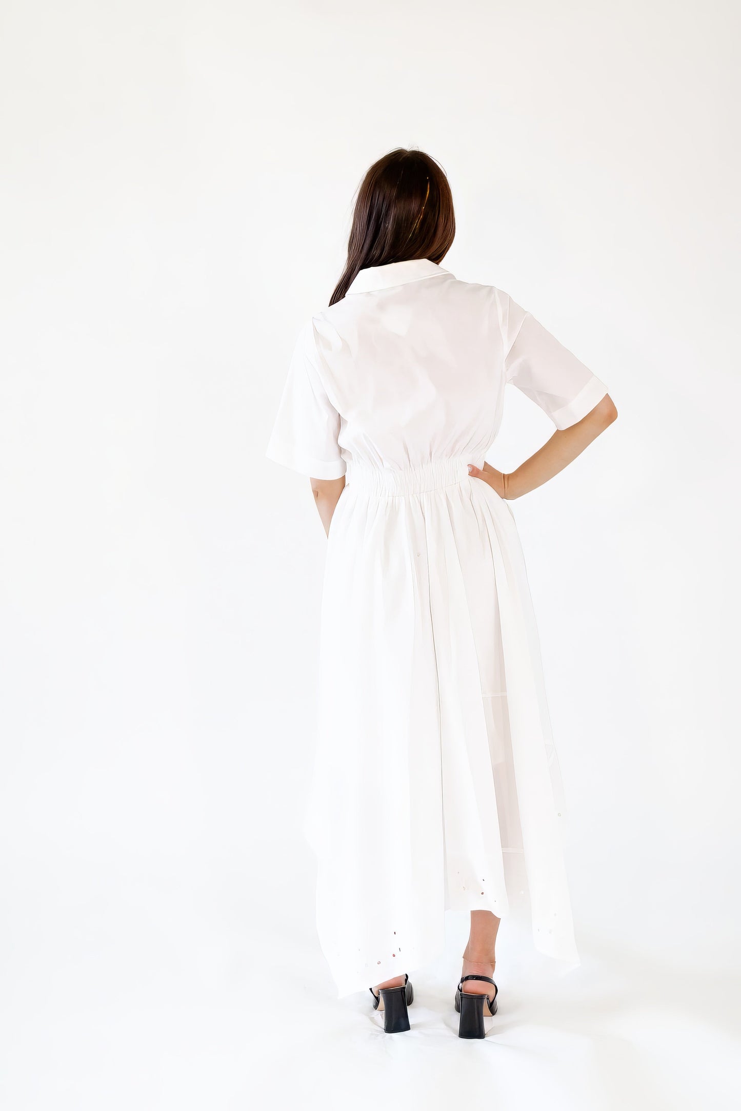 Cleo Handkerchief Hem Dress