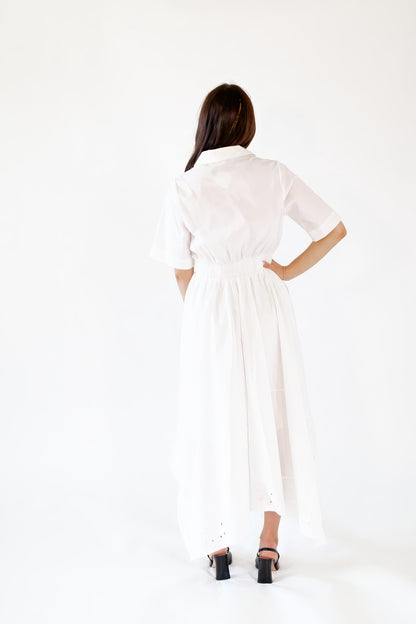 Cleo Handkerchief Hem Dress