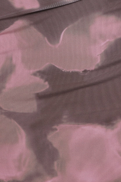 Caelira Skirt - Pink/Brown Print