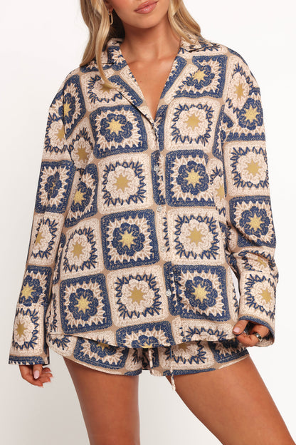 Rowena Shirt - Rowena Print