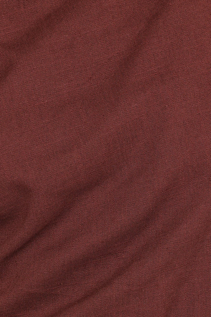 Shaw Off Shoulder Top - Chocolate Brown