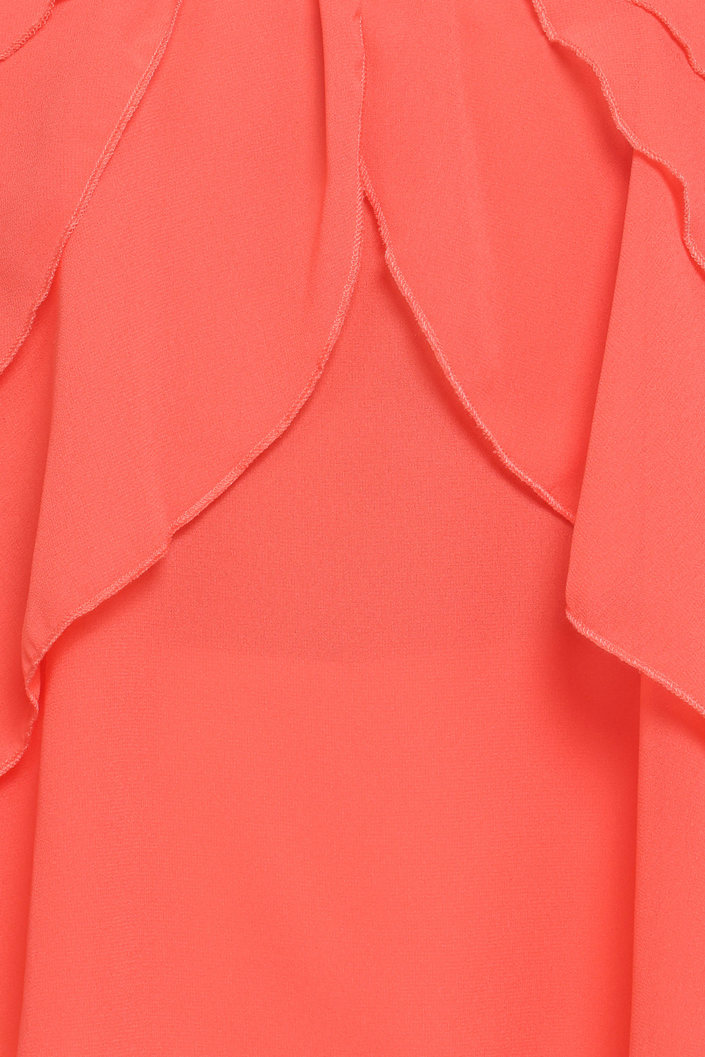 Zorina Halter Neck Chiffon Top - Sherbert